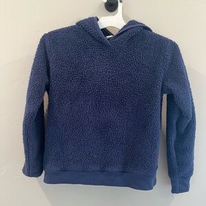 Cozy Blue Sherpa Hoodie